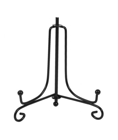 Tallerken-/platteholder metal sort  (Vælg mellem Str. 1-7)